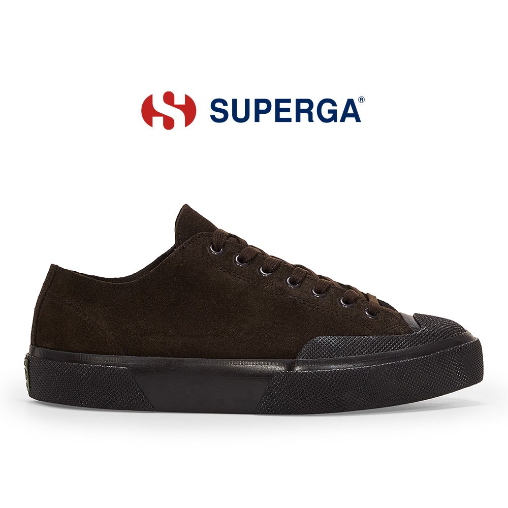【SUPERGA】男鞋 2432 WORKS SUEDE FLESH OUT (S3148NW-AO7)/ 棕咖啡色/ 43