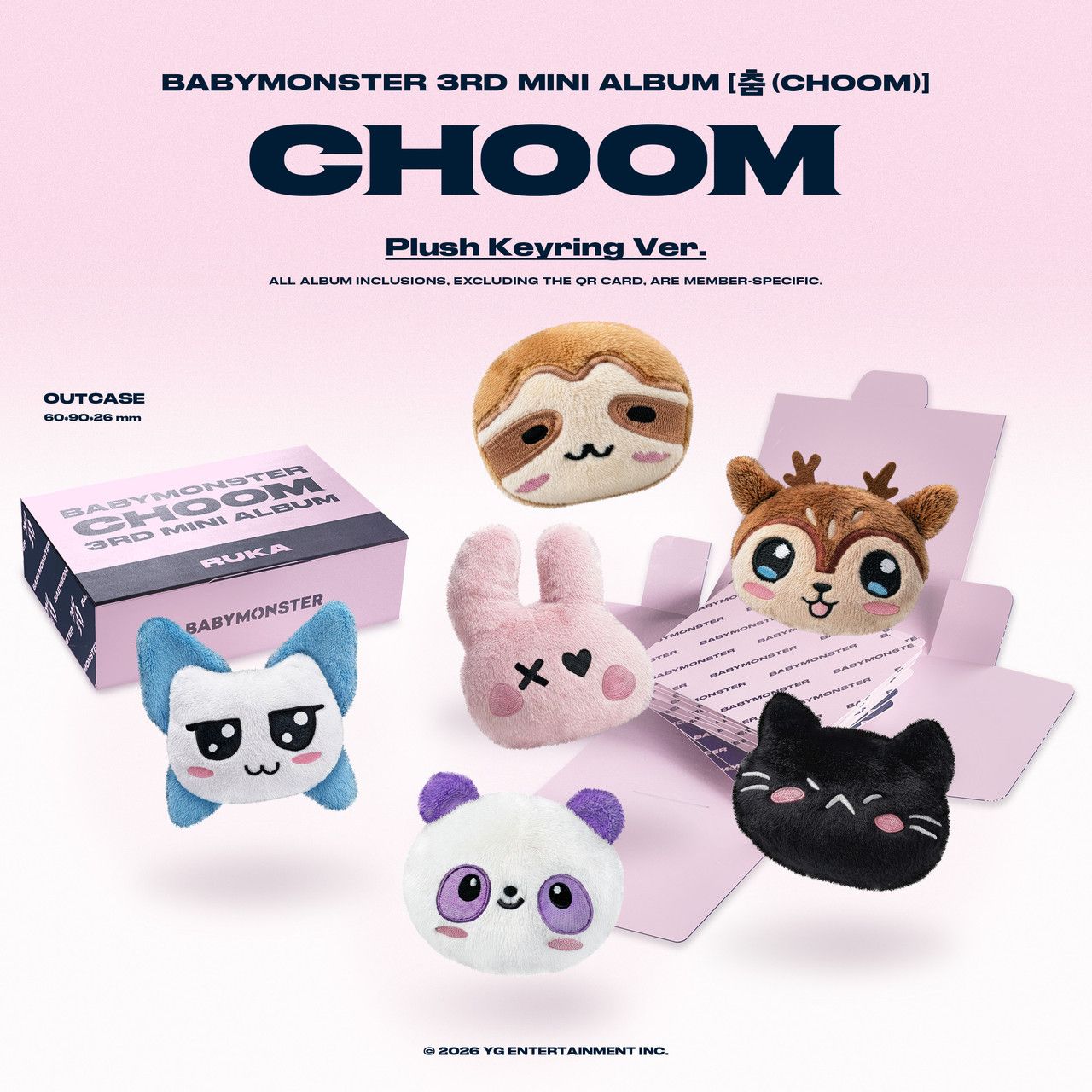 CHOOM (Plush Keyring Ver.)