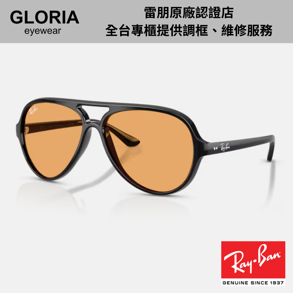 Ray Ban｜RB4125-601/33 飛行員膠框太陽眼鏡/ 公司貨