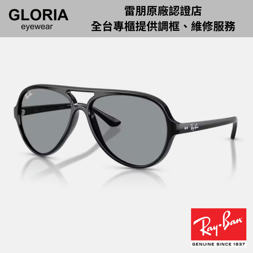 Ray Ban｜RB4125-601/R5 飛行員膠框太陽眼鏡/ 公司貨