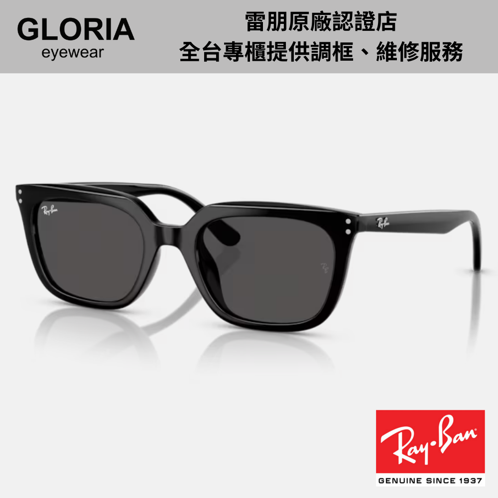 Ray Ban｜RB4439D-901/87 方形膠框太陽眼鏡/ 公司貨
