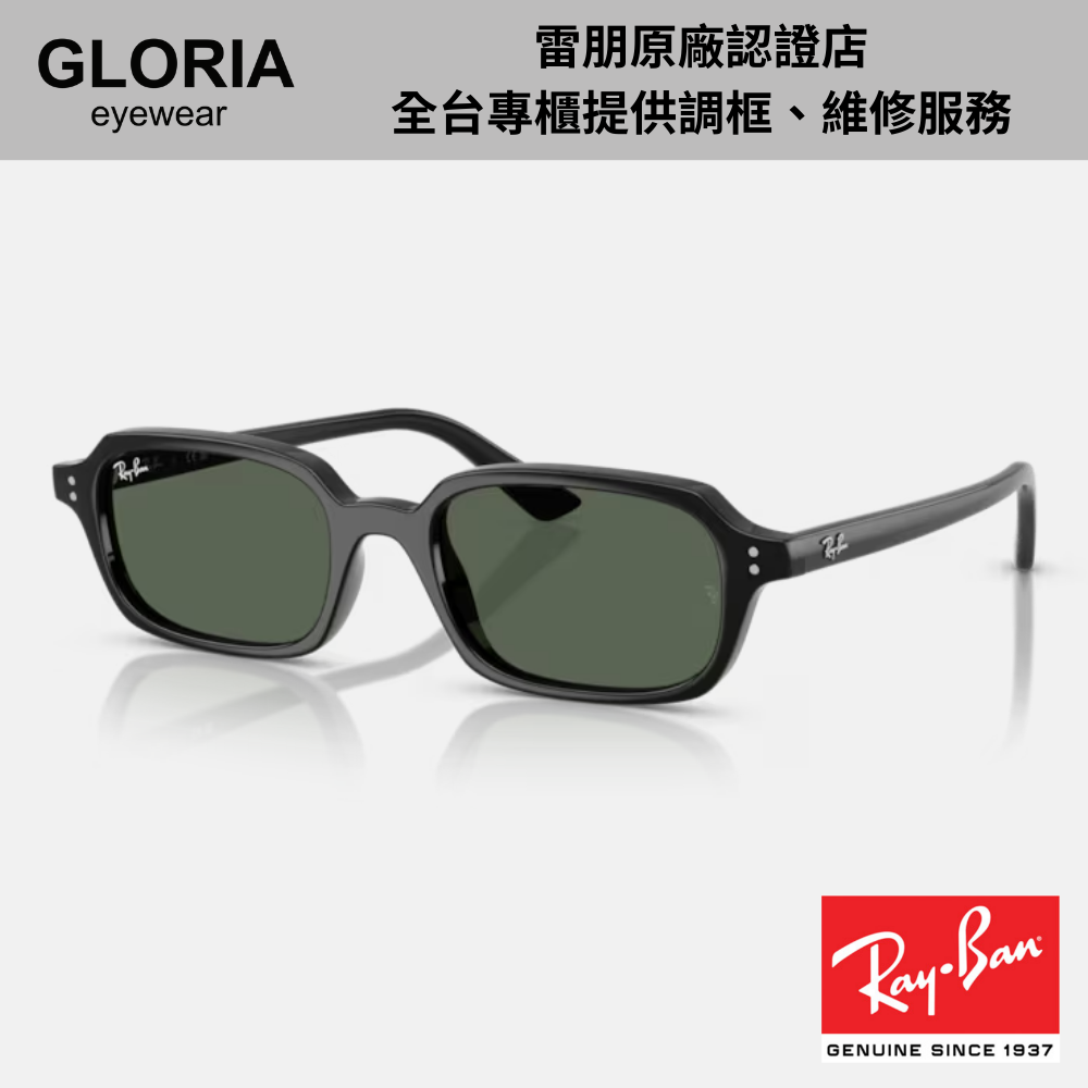 Ray Ban｜RB4455F-667771 方形膠框太陽眼鏡/ 公司貨