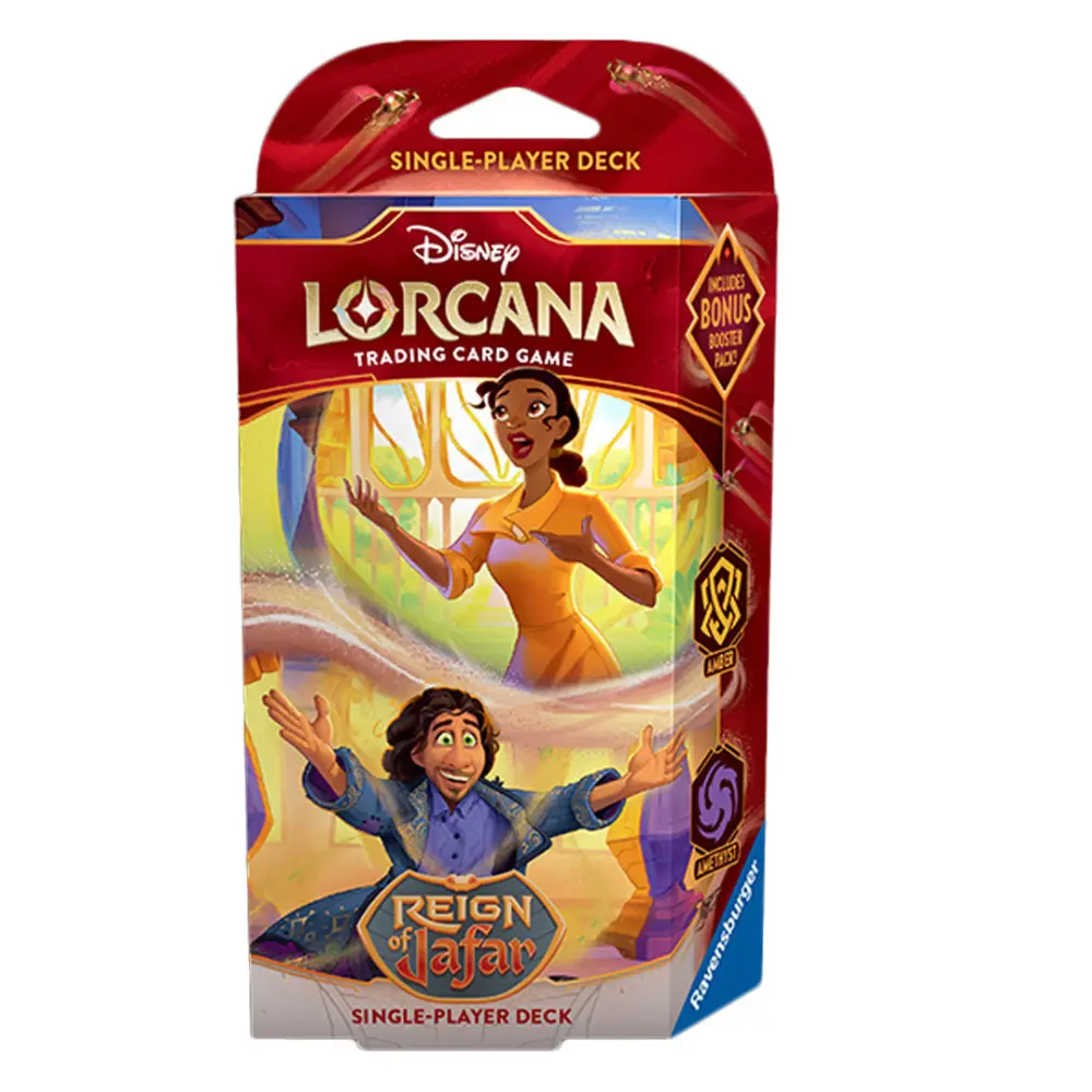 Disney Lorcana TCG集換式卡牌/ 賈方的統治/ 單人牌組/ 蒂安娜與布魯諾/ Set 8