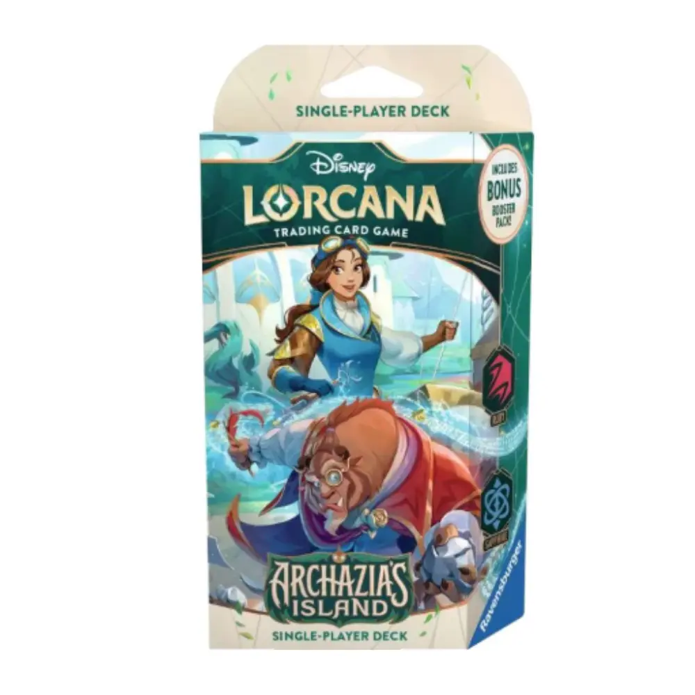 Disney Lorcana TCG集換式卡牌/ 阿奇卡西的島嶼/ 單人牌組/ 發明家搭檔/ Set 7