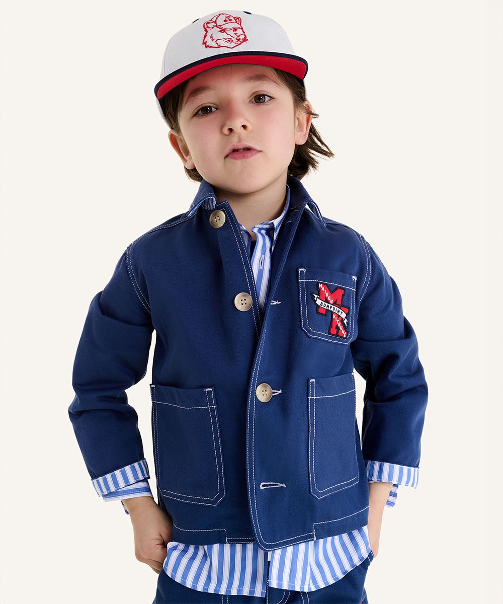 MAISON KITSUNÉ X BONPOINT LINUS兒童工裝外套/ 89