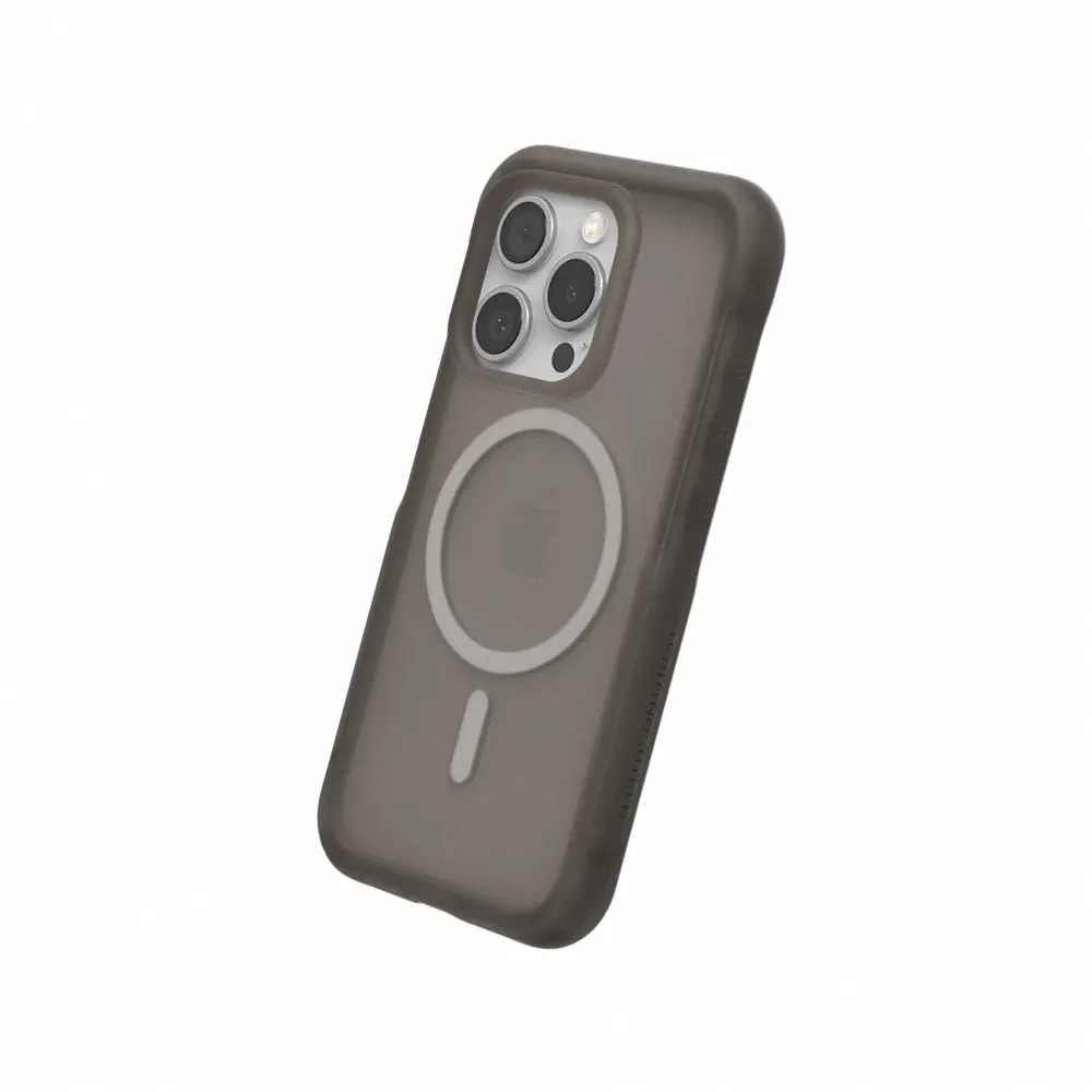 【RHINOSHIELD 犀牛盾】iPhone 系列 AirX MagSafe兼容 極致氣墊緩衝磁吸防摔手機殼/iPhone 15 Pro/ 本質黑