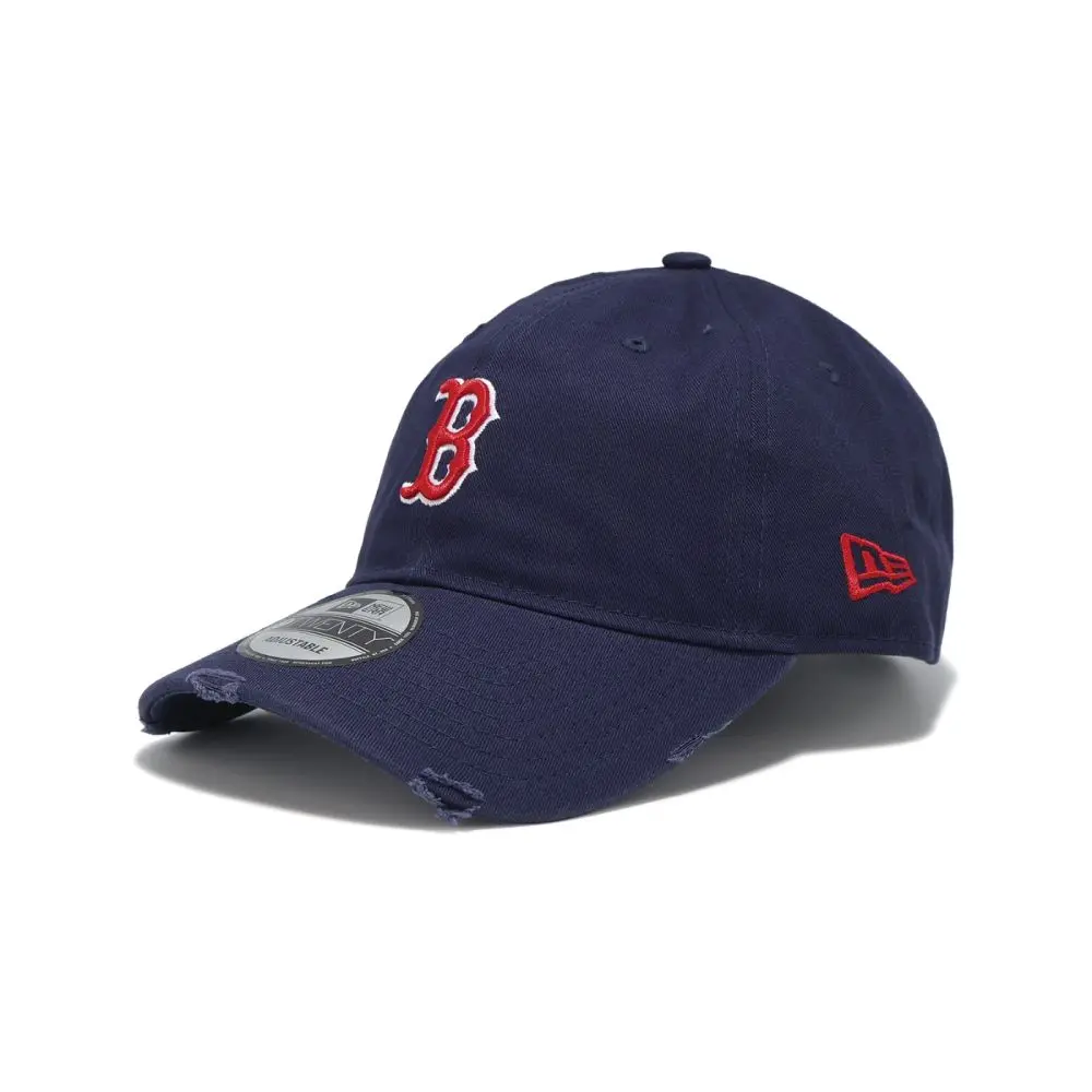 NEW ERA 920 DISTRESSED MLB波士頓紅襪棒球帽/ 海軍藍