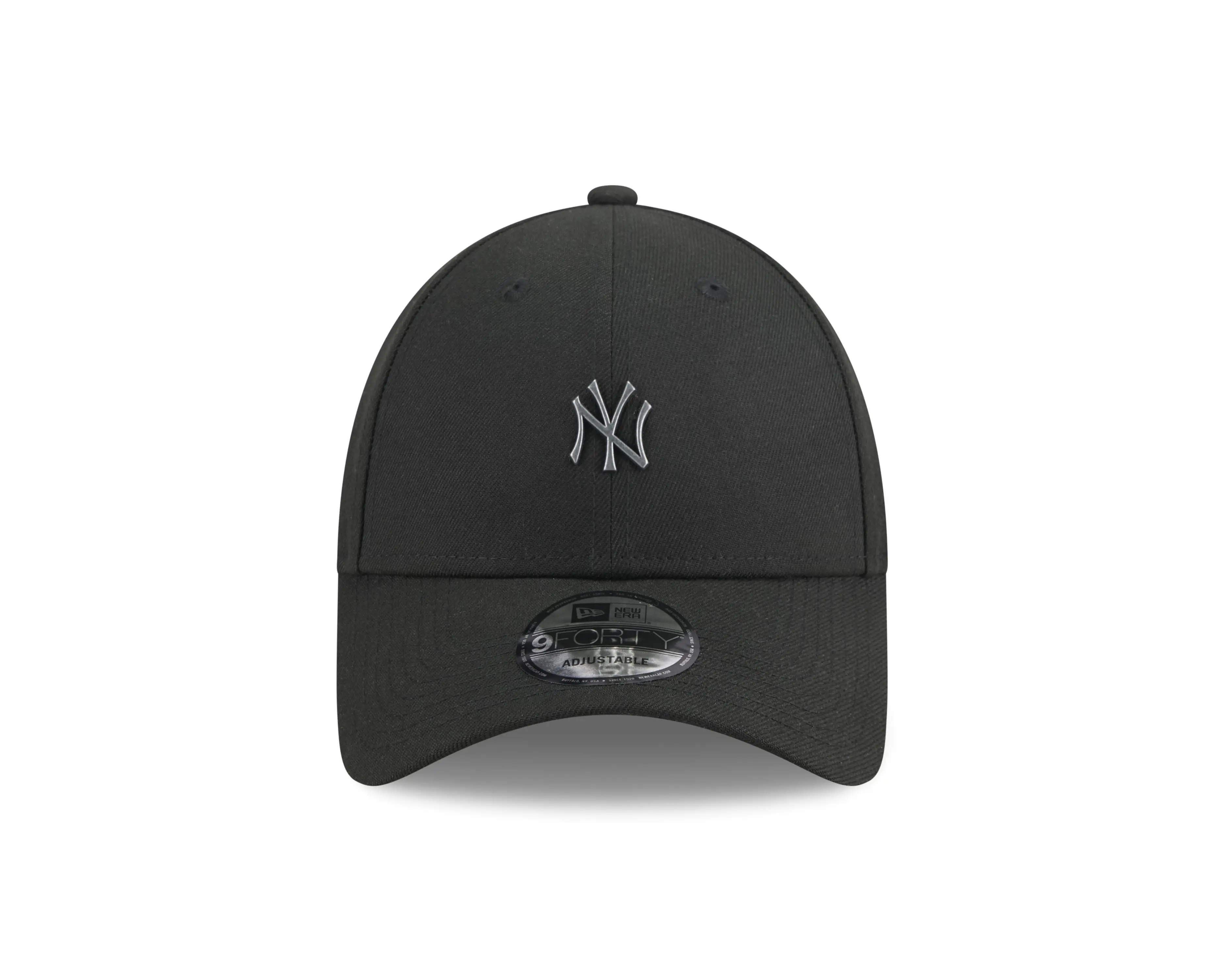 NEW ERA 940 METAL BADGE紐約洋基棒球帽/ 黑