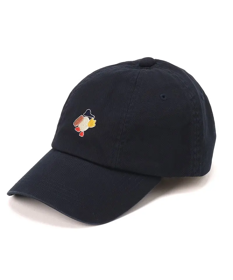 CHUMS Embroidery Bush Pilot Cap休閒帽/ 深藍