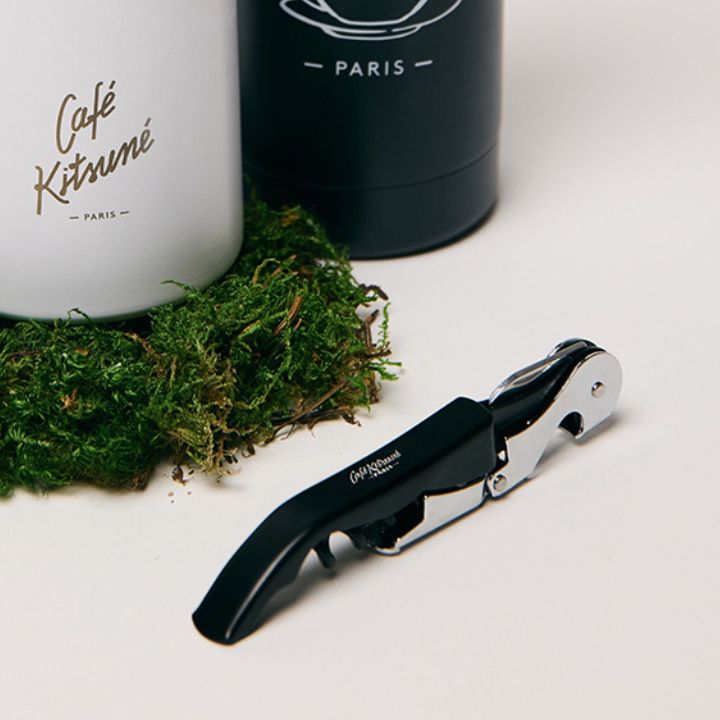 CAFÉ KITSUNÉ 手繪LOGO開瓶器