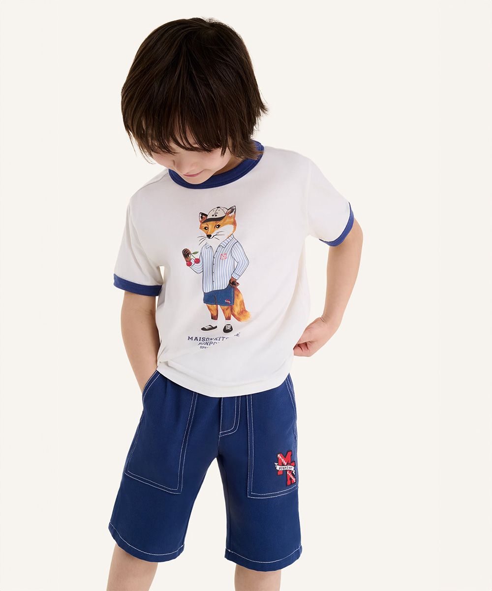 MAISON KITSUNÉ X BONPOINT AKIVA兒童舒適短TEE/ 45