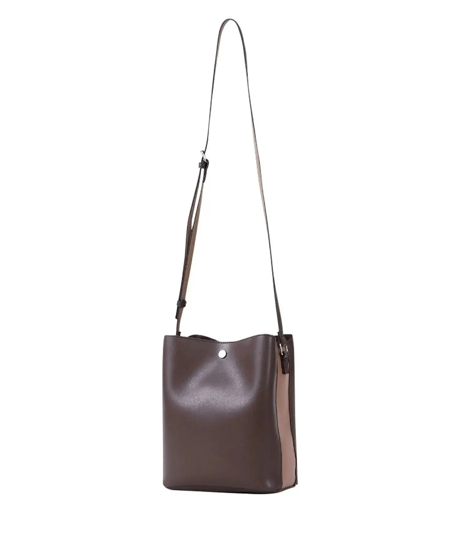 日本 Legato Largo Lineare 定番極輕直筒肩背包/ Dark Brown