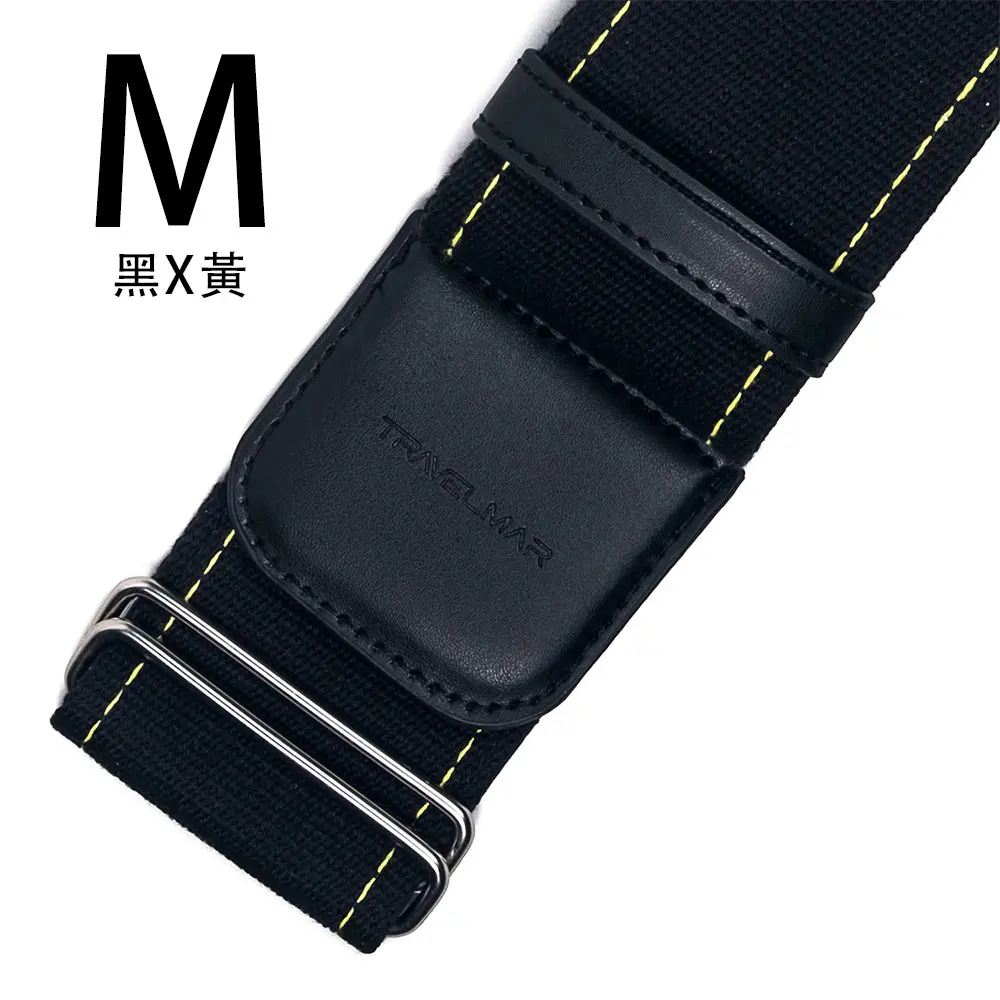 TRAVELMAR 強韌防護行李束帶/多色/多尺寸/多選擇/ 黑x黃/ M