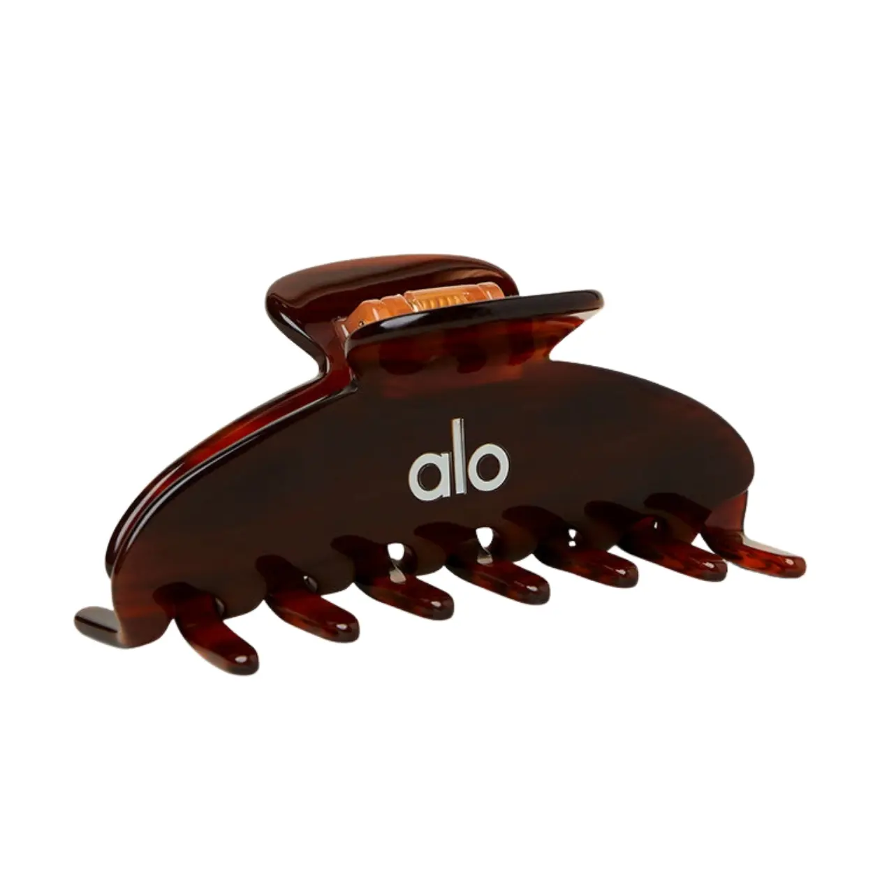 alo 90's Claw Clip 經典鯊魚夾 玳瑁棕 Brown Tortoise