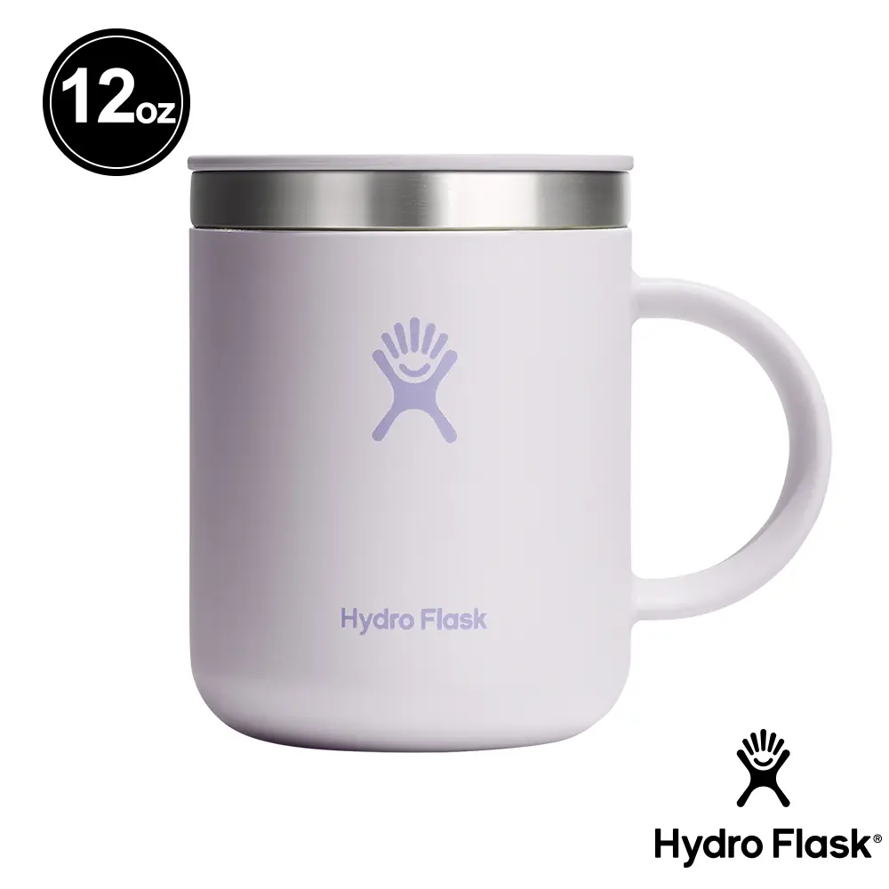 Hydro Flask 12oz保溫附蓋馬克杯/ 雲朵紫