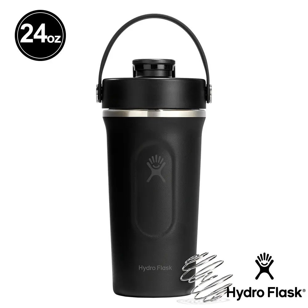Hydro Flask 24oz真空保溫搖搖杯/ 時尚黑