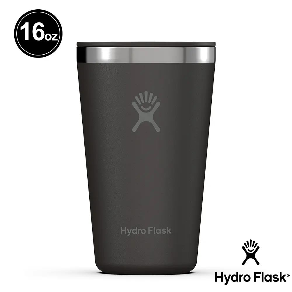 Hydro Flask 16oz保溫隨行杯/ 時尚黑
