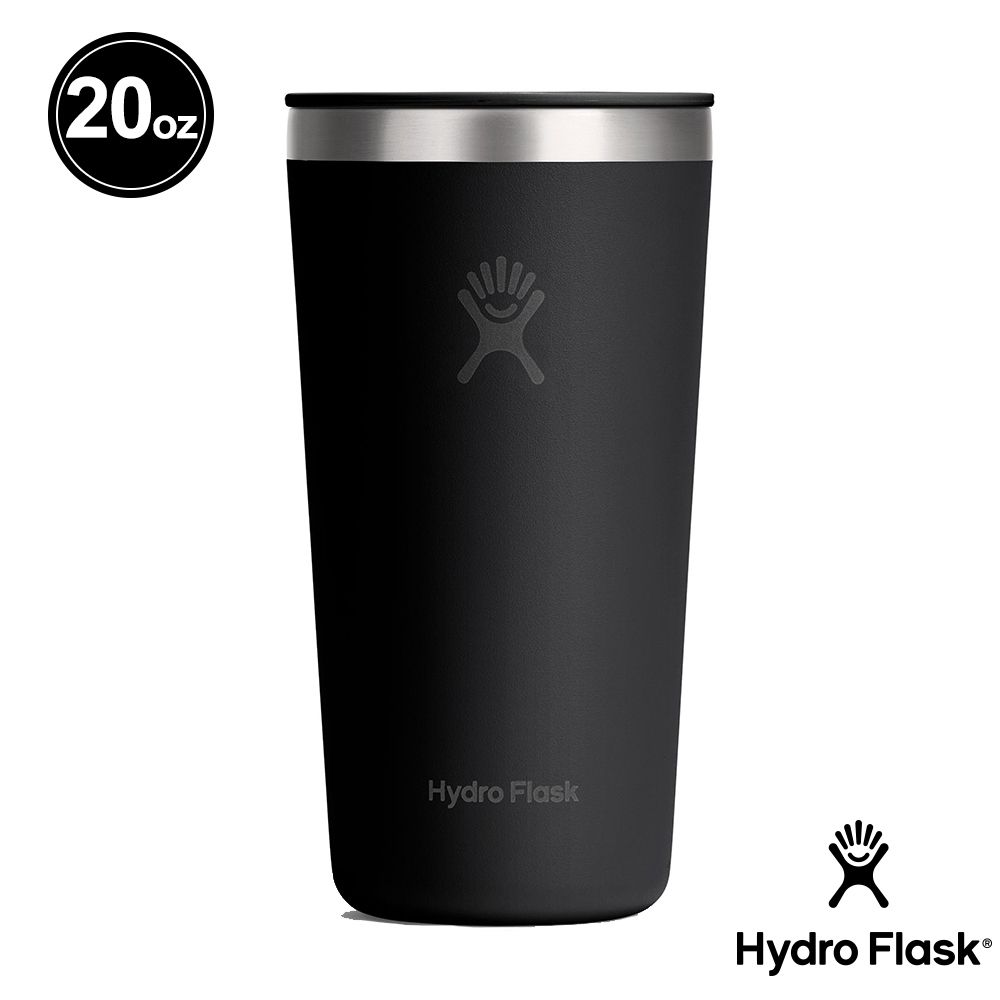 Hydro Flask 20oz保溫隨行杯/ 時尚黑