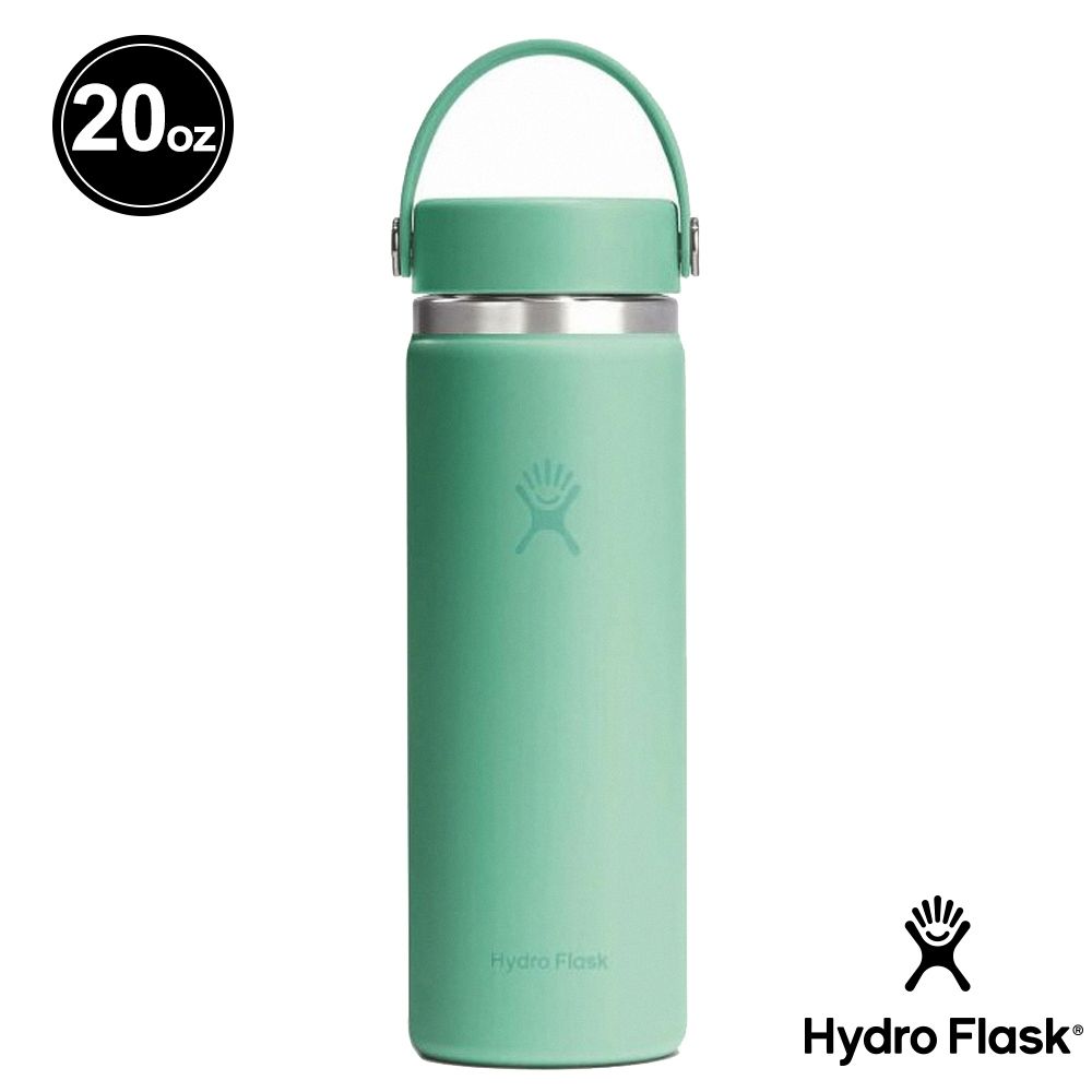 Hydro Flask 20oz寬口提環保溫瓶/ 蒂芬尼藍