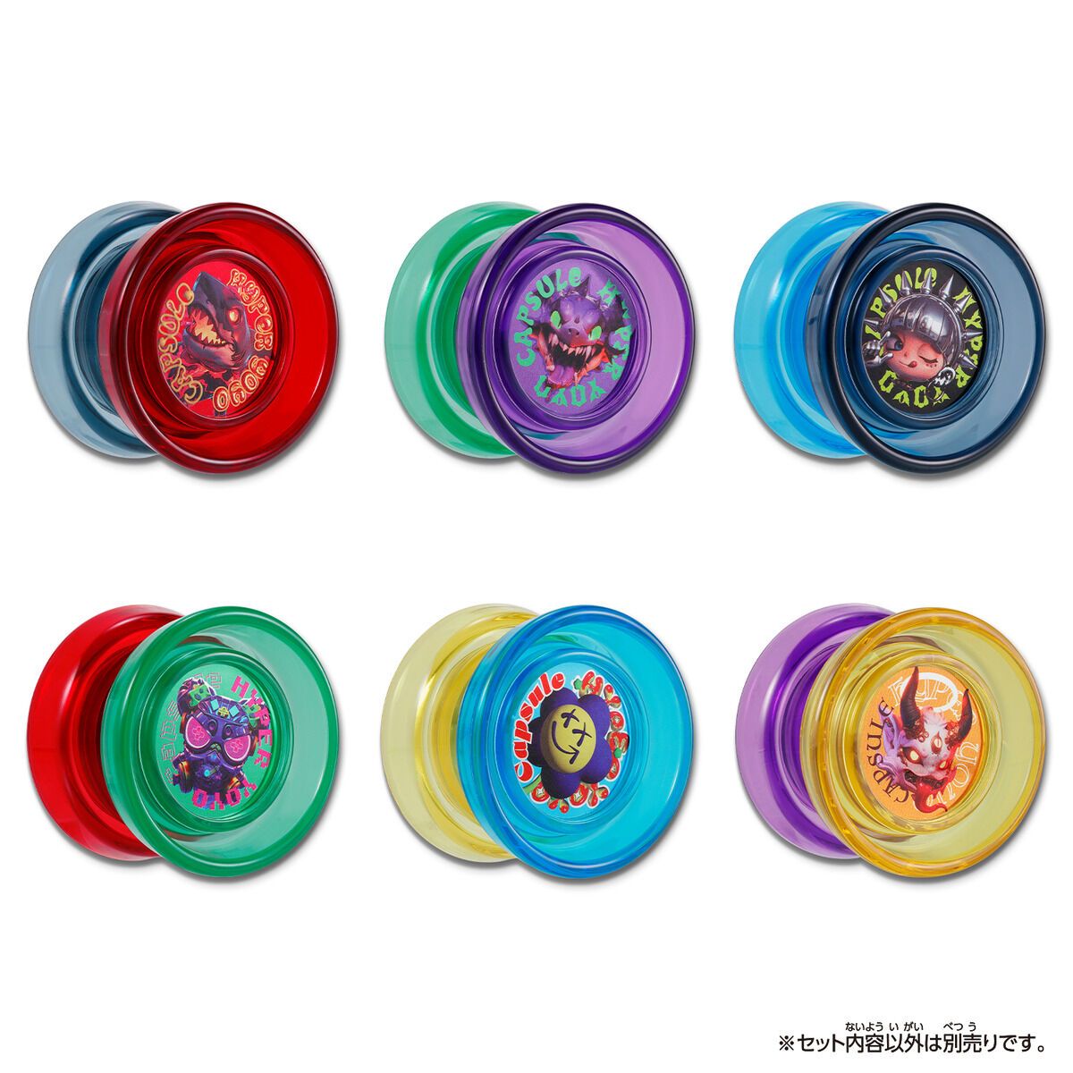 BANDAI超級YOYO球膠囊/ 第二彈/ 共6款隨機出貨
