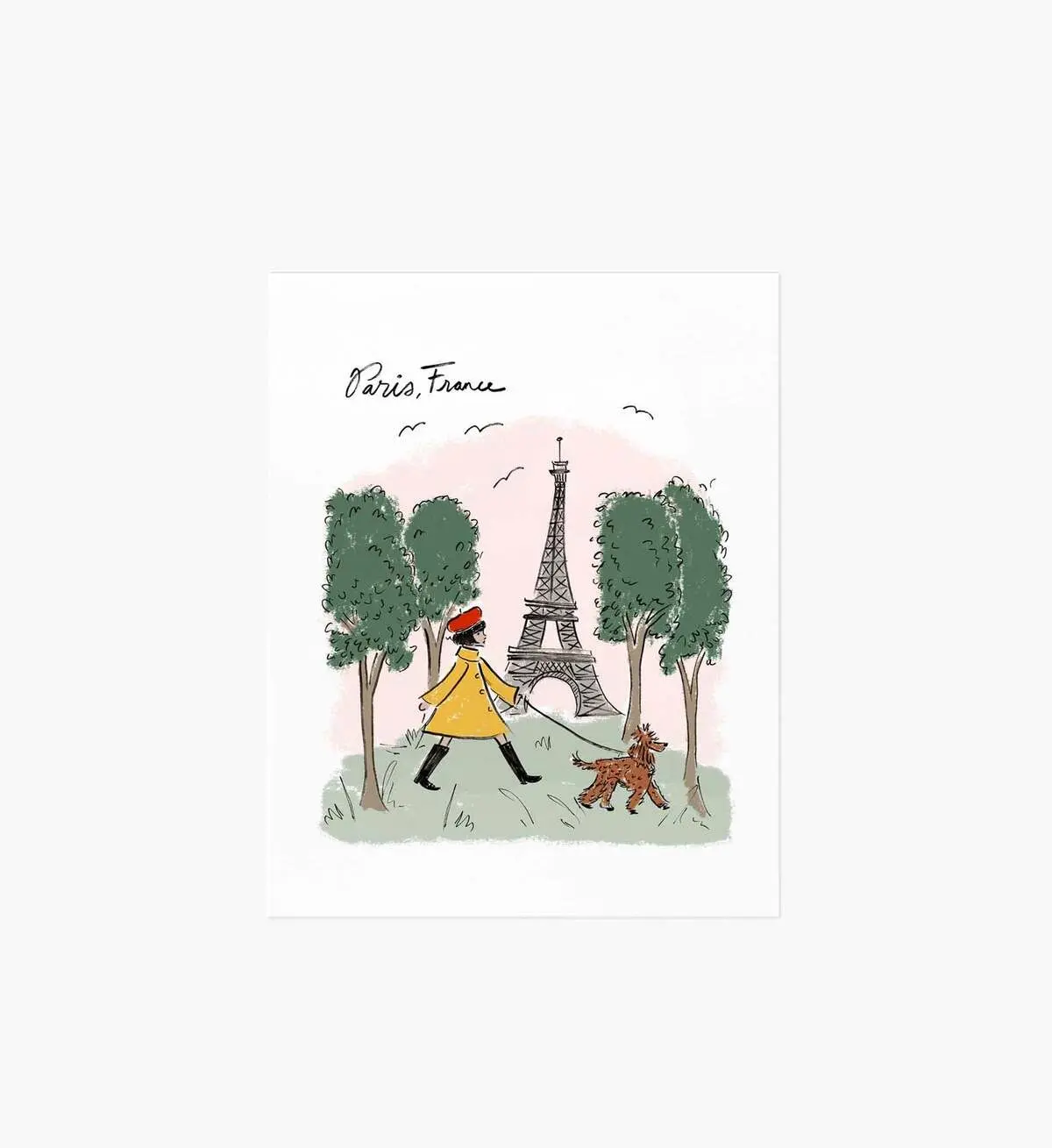 美國 RIFLE PAPER 藝術畫報/ Paris Travel Sketch/ 20.32X25.4CM