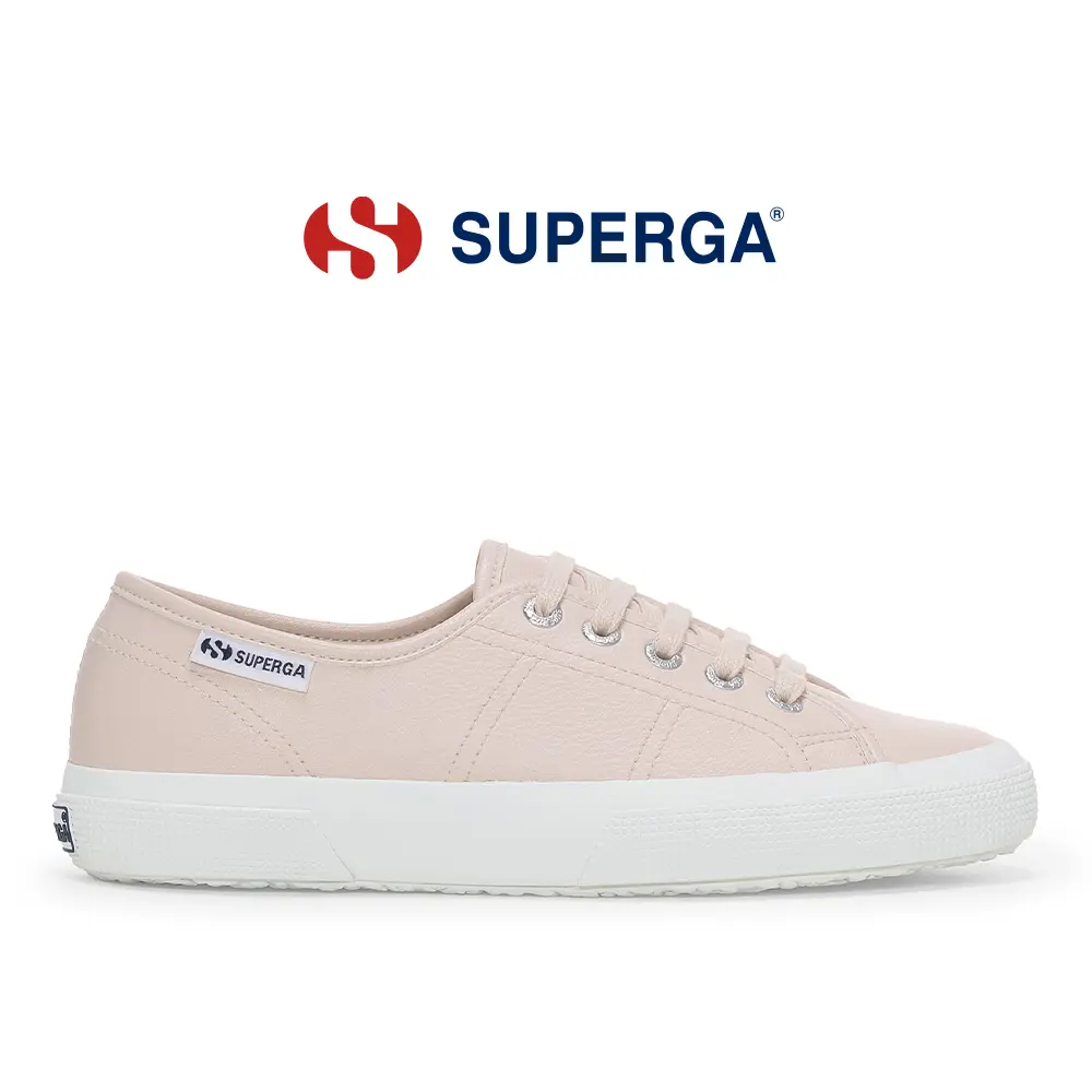【SUPERGA】女鞋 3750 VEGAN TUMBLED MATERIAL LEGGERA (S1138LW-W4Y)/ 櫻花粉/ 37