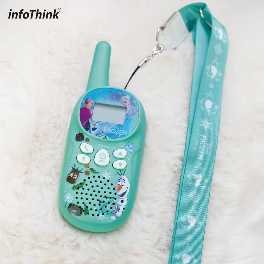 infoThink冰雪奇緣系列兒童對講機/ 春綠