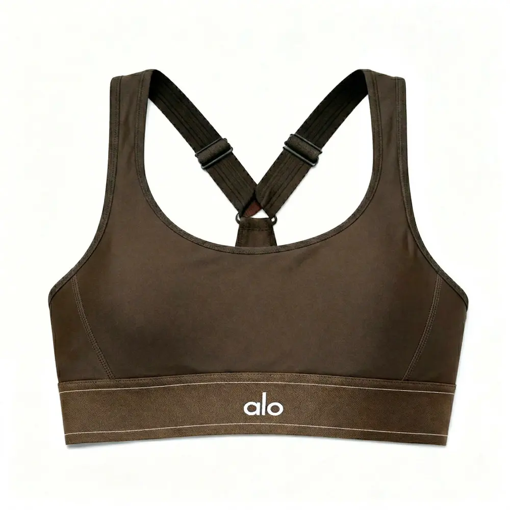 alo Airlift Suit Up Bra 高包覆運動內衣/ 濃縮咖啡 Espresso/ 預購 S