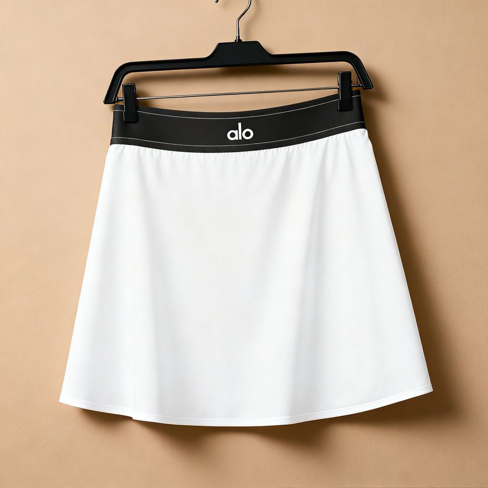 alo Match Point Tennis Skirt 輕量運動網球裙/ 白色 White/ 預購 L