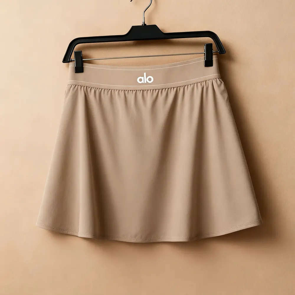 alo Match Point Tennis Skirt 輕量運動網球裙/ 礫石灰 Gravel/ 預購 L