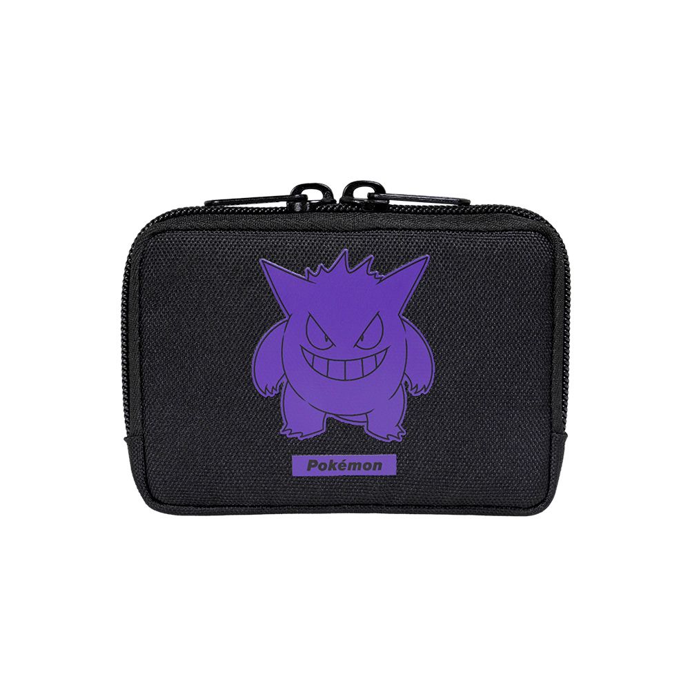 OUTDOOR 寶可夢Pokemon耿鬼零錢包/ 黑色/ ODGO23P09BK
