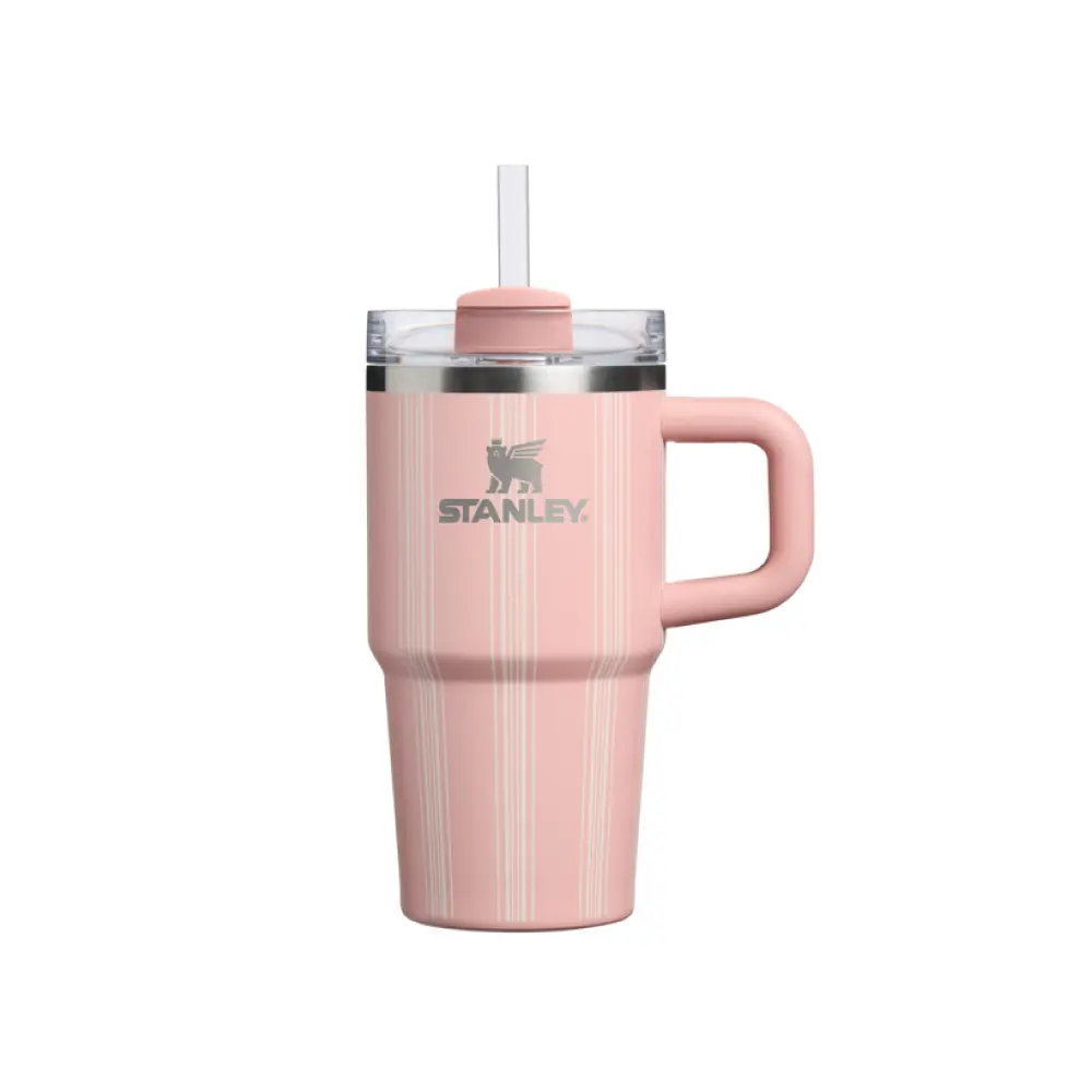STANLEY冒險系列吸管隨手杯2.0/ 0.59L/ 蜜桃織紋