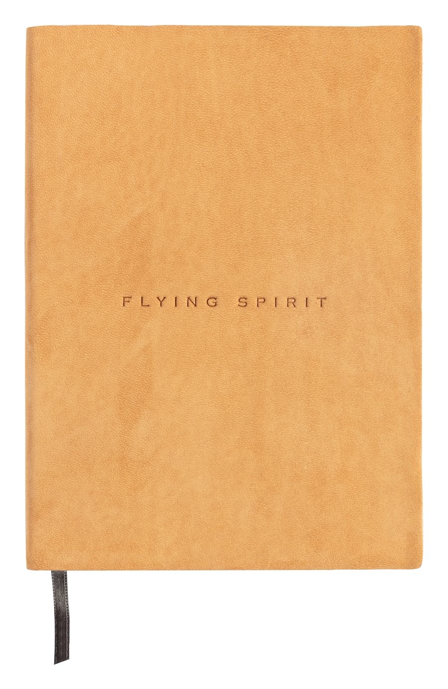 法國 Clairefontaine Flying Spirit 真皮橫線筆記本/ A5/ 暖沙色