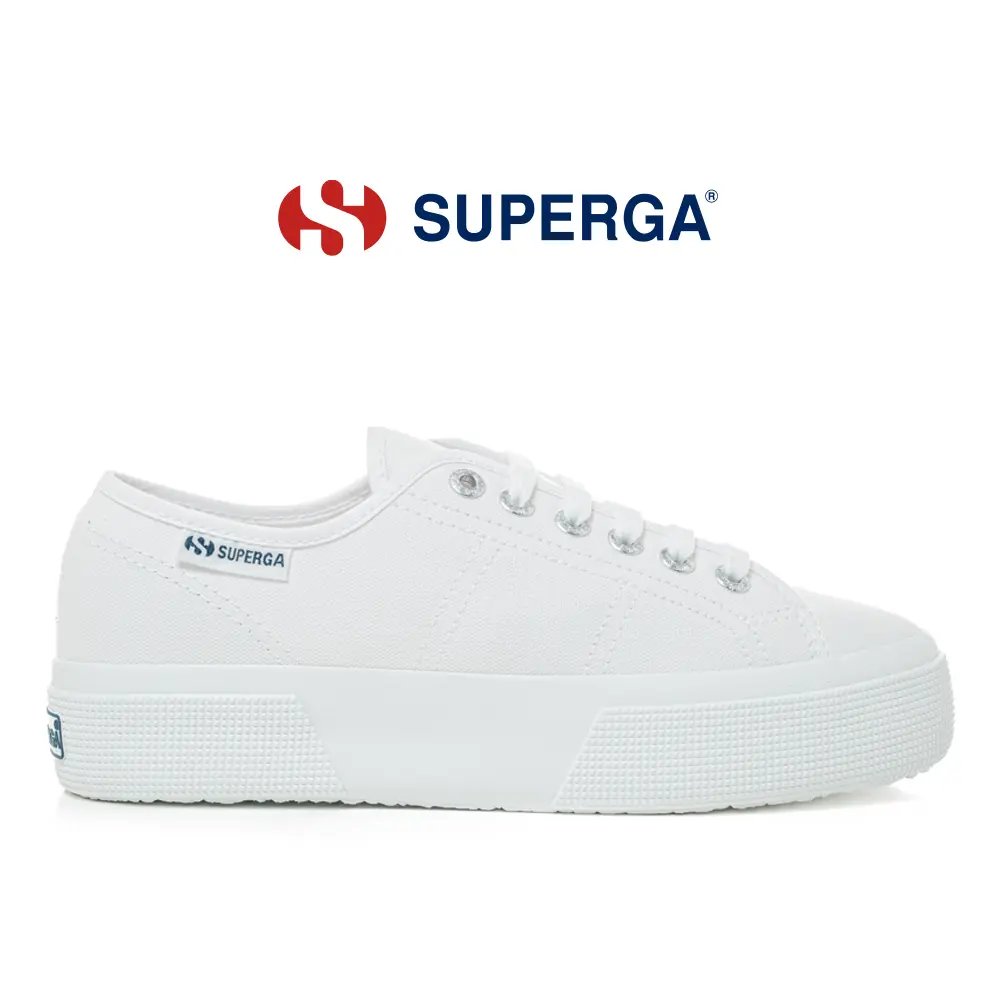 【SUPERGA】女鞋 3740 PLATFORM LEGGERA (S2142ZW-901)/ 白色/ 38