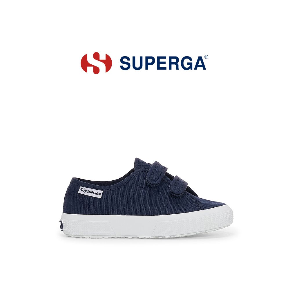 【SUPERGA】童鞋 3750 LEGGERA KIDS STRAPS (S51425W-F43)/ 海軍藍/ 28