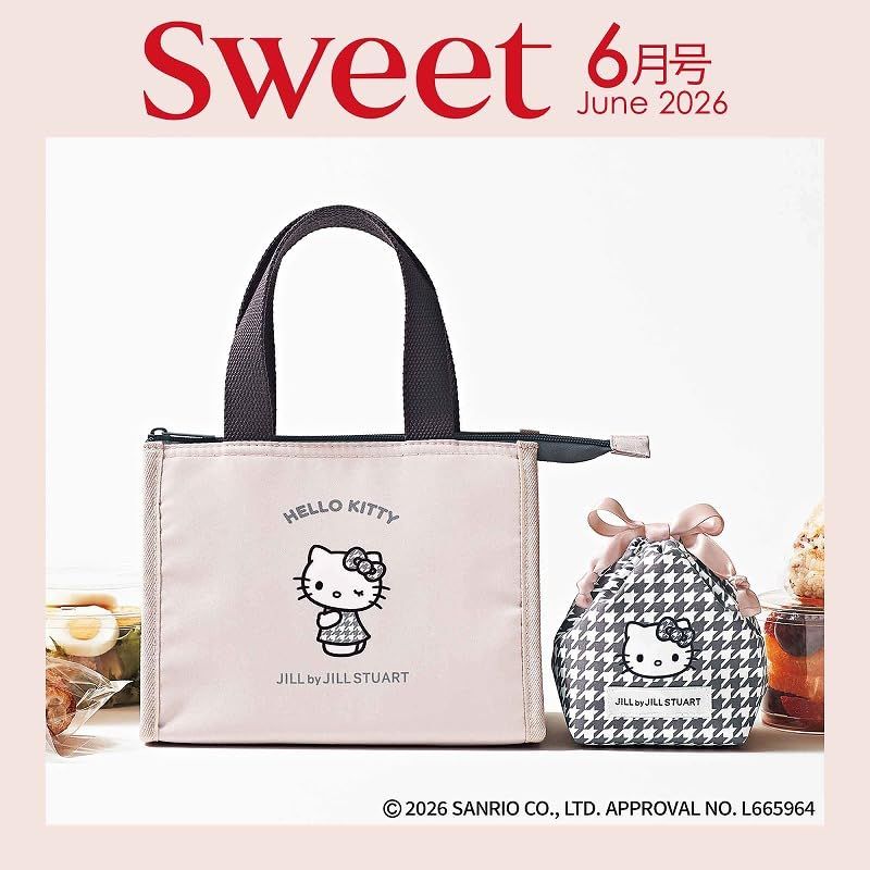 Sweet (6月/2026/附HELLO KITTY×JILL by JILL STUART保冷提袋&束口保冷袋)