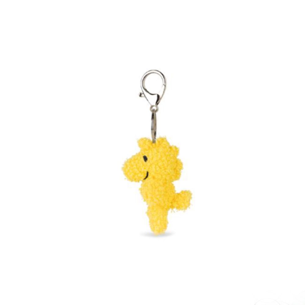 荷蘭BON TON TOYS Woodstock糊塗塌客環保填充鑰匙圈/ 黃/ 7cm