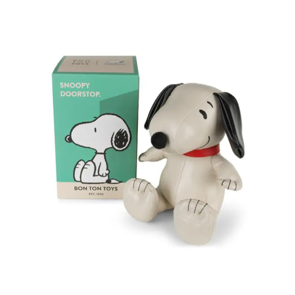 荷蘭BON TON TOYS Snoopy史努比書擋/ 奶油/ 27cm