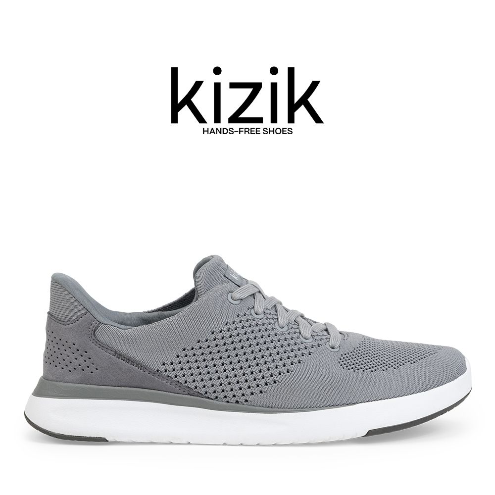 【KIZIK】男鞋 Men's Lima 利馬 (DLIMGY04)/ 灰白/ US 9.5