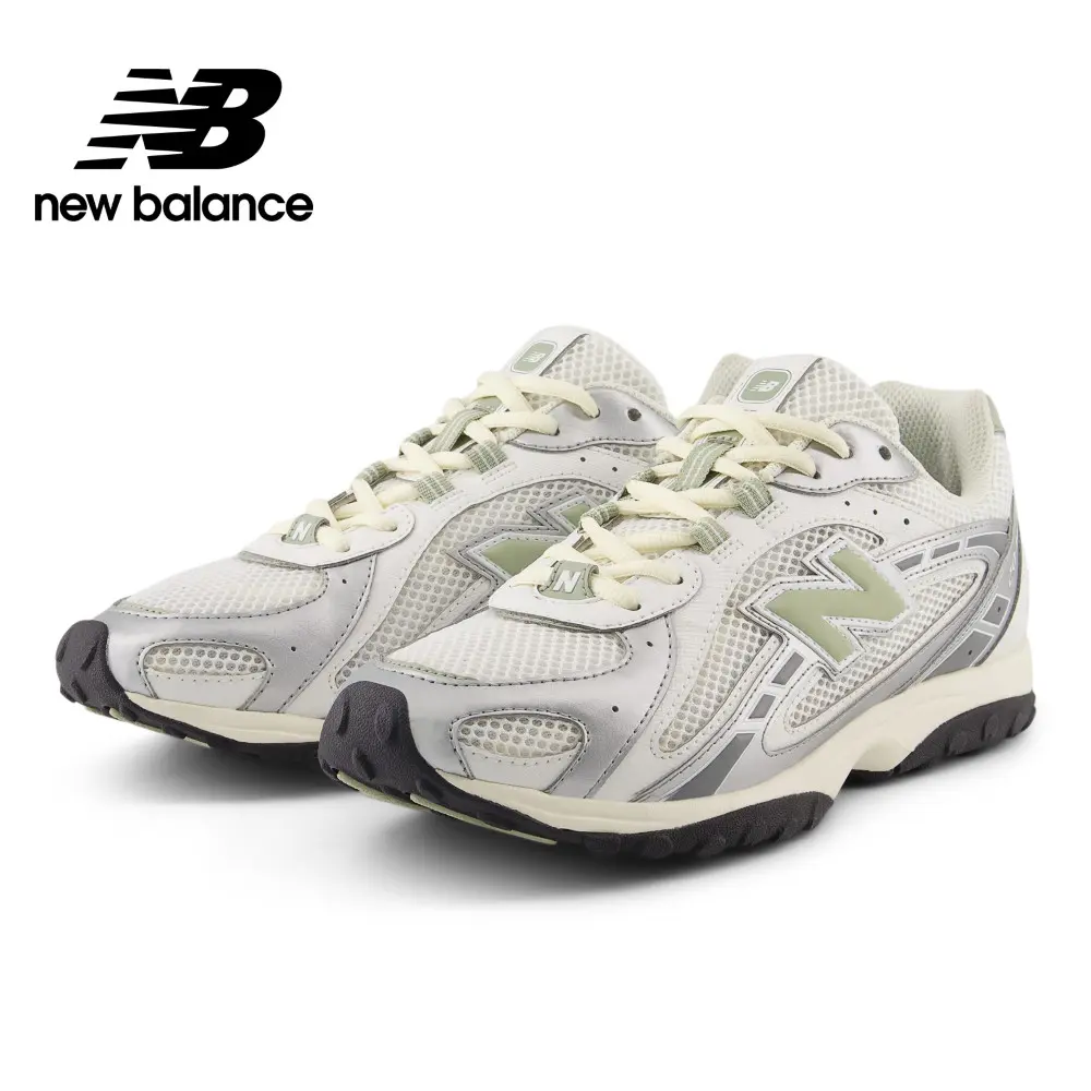 [New Balance]復古鞋_U204LSWB-D_中性_奶油綠銀/ US7.5-25.5cm