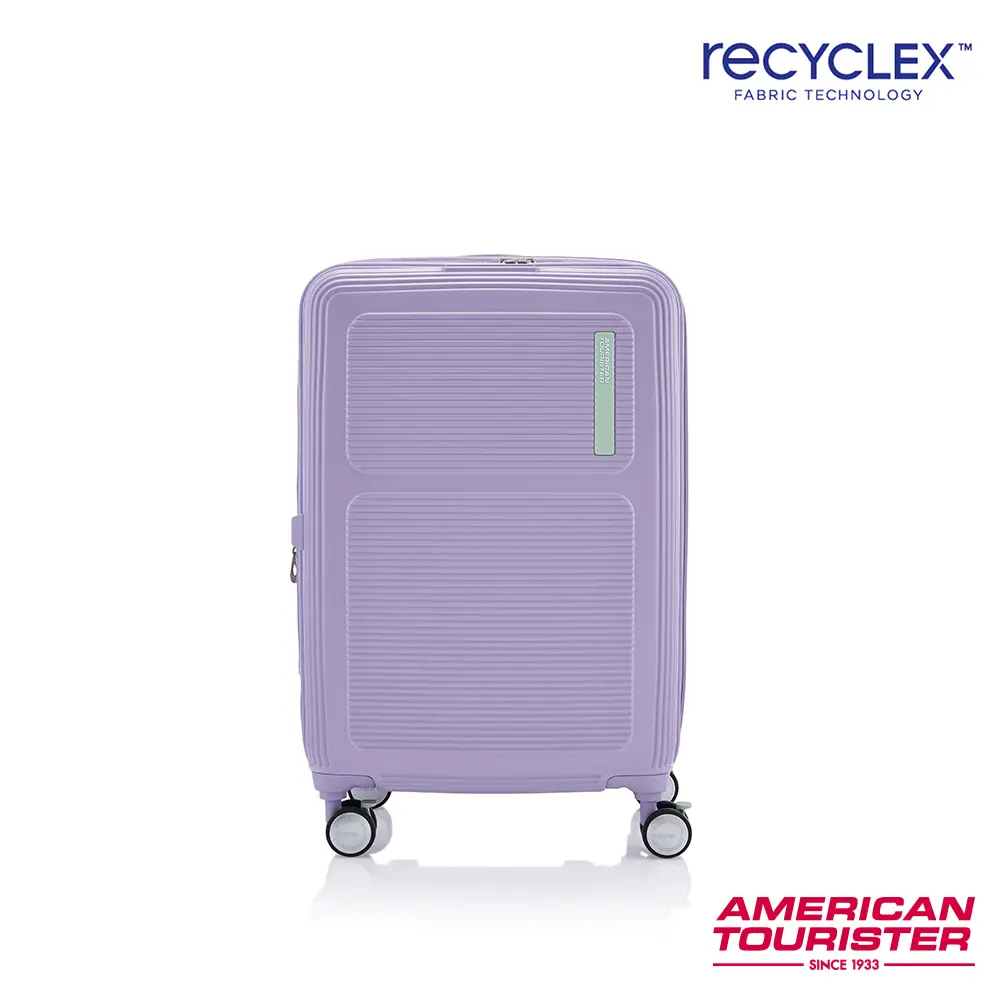 AMERICAN TOURISTER美國旅行者 24吋 MAXIVO 2/8抗菌可擴充PC防盜拉鍊煞車輪行李箱/ 薰衣草紫