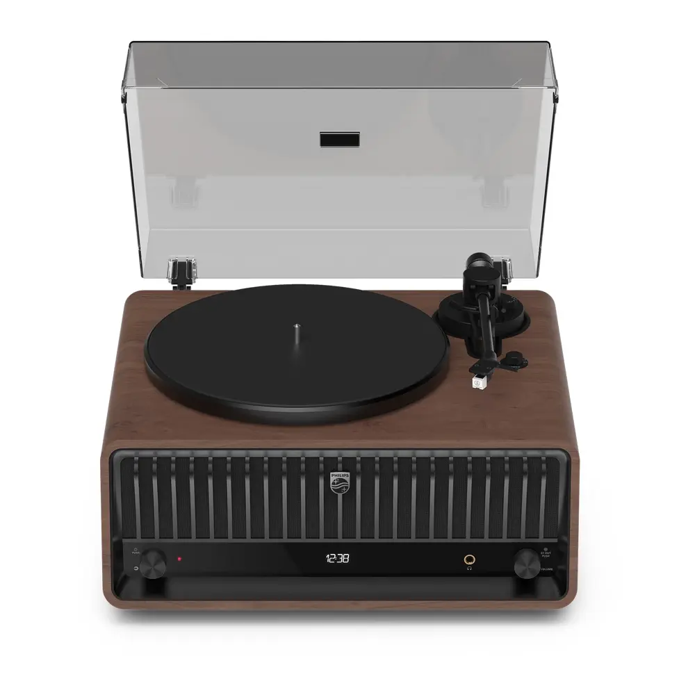 PHILIPS TAV9000 THE TINA飛利浦一體式木質藍牙黑膠唱盤