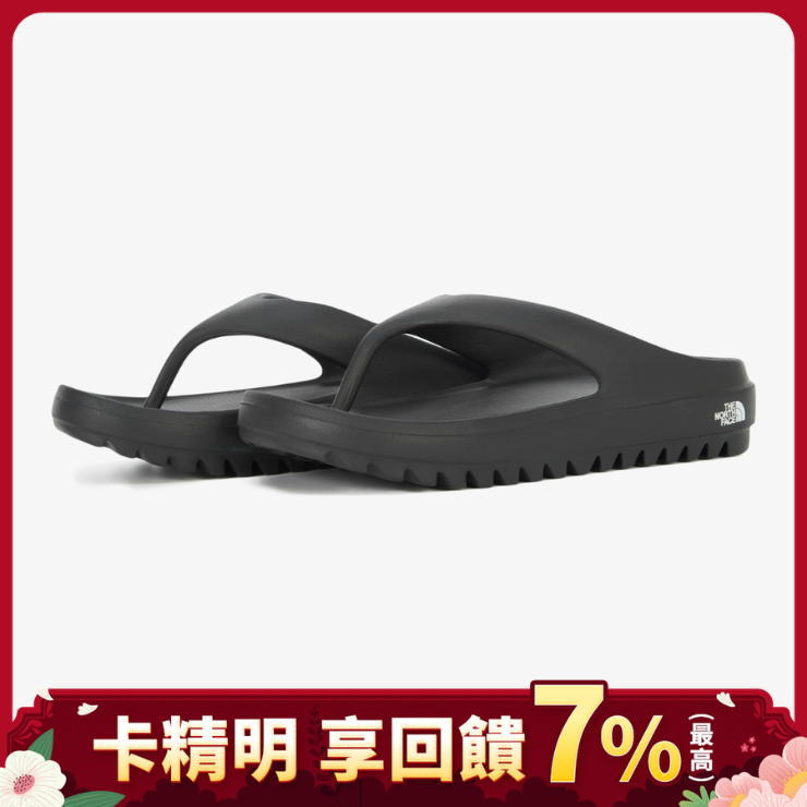韓國 THE NORTH FACE CAMPER'S FLIP 輕量舒適 夾腳拖鞋/ 灰黑色/ 預購 25 cm