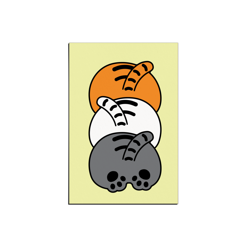 韓國 MUZIK TIGER 明信片/ Three Tigers Dumpling