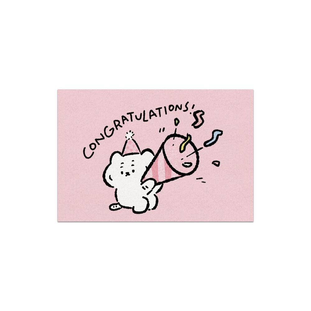 韓國 MUZIK TIGER 明信片/ Congratulations