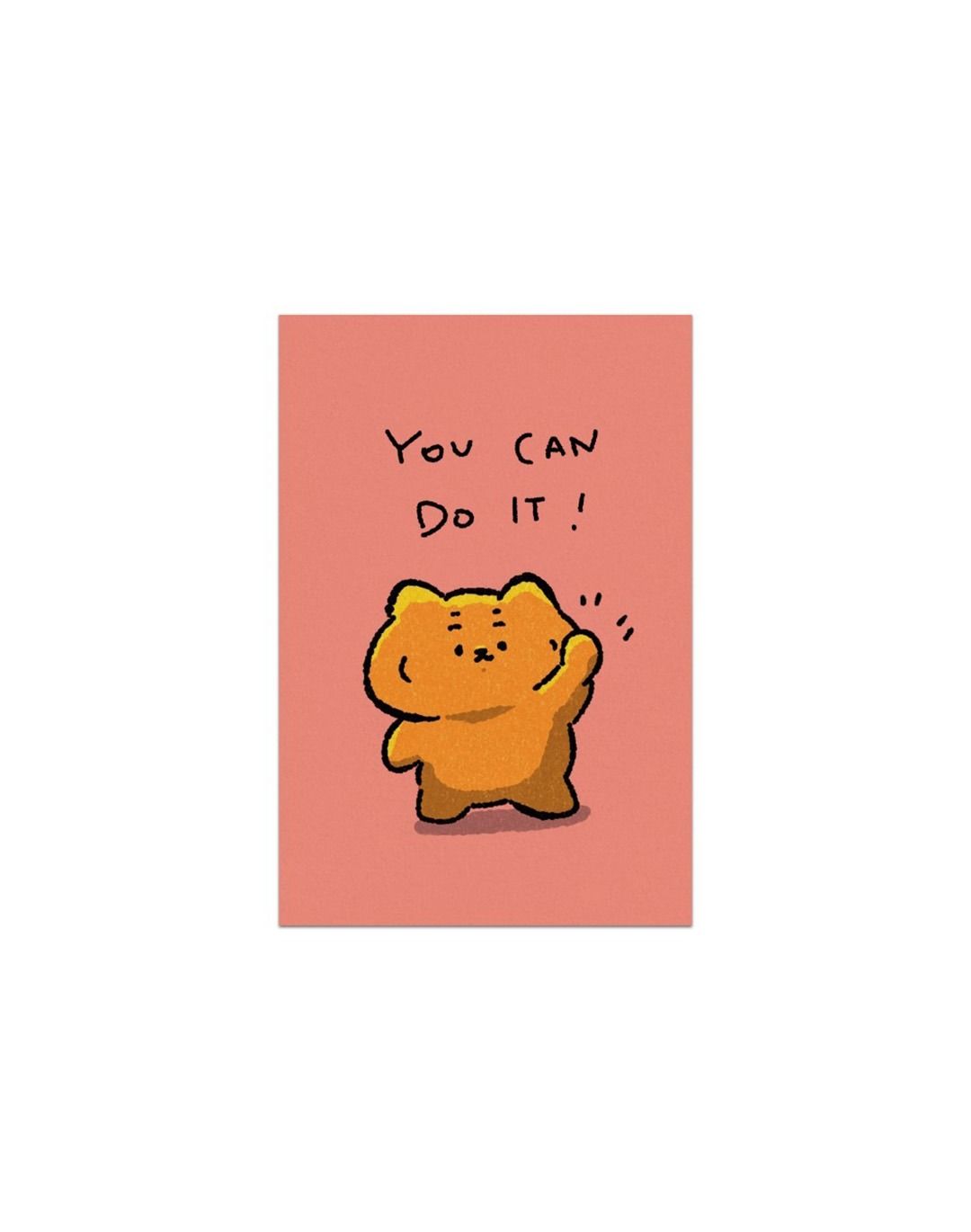 韓國 MUZIK TIGER 明信片/ You Can Do It