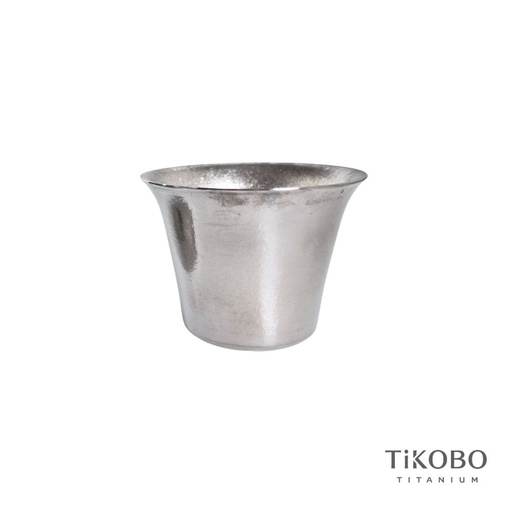 TiKOBO鈦工坊 純鈦雙層小茶杯 74ml