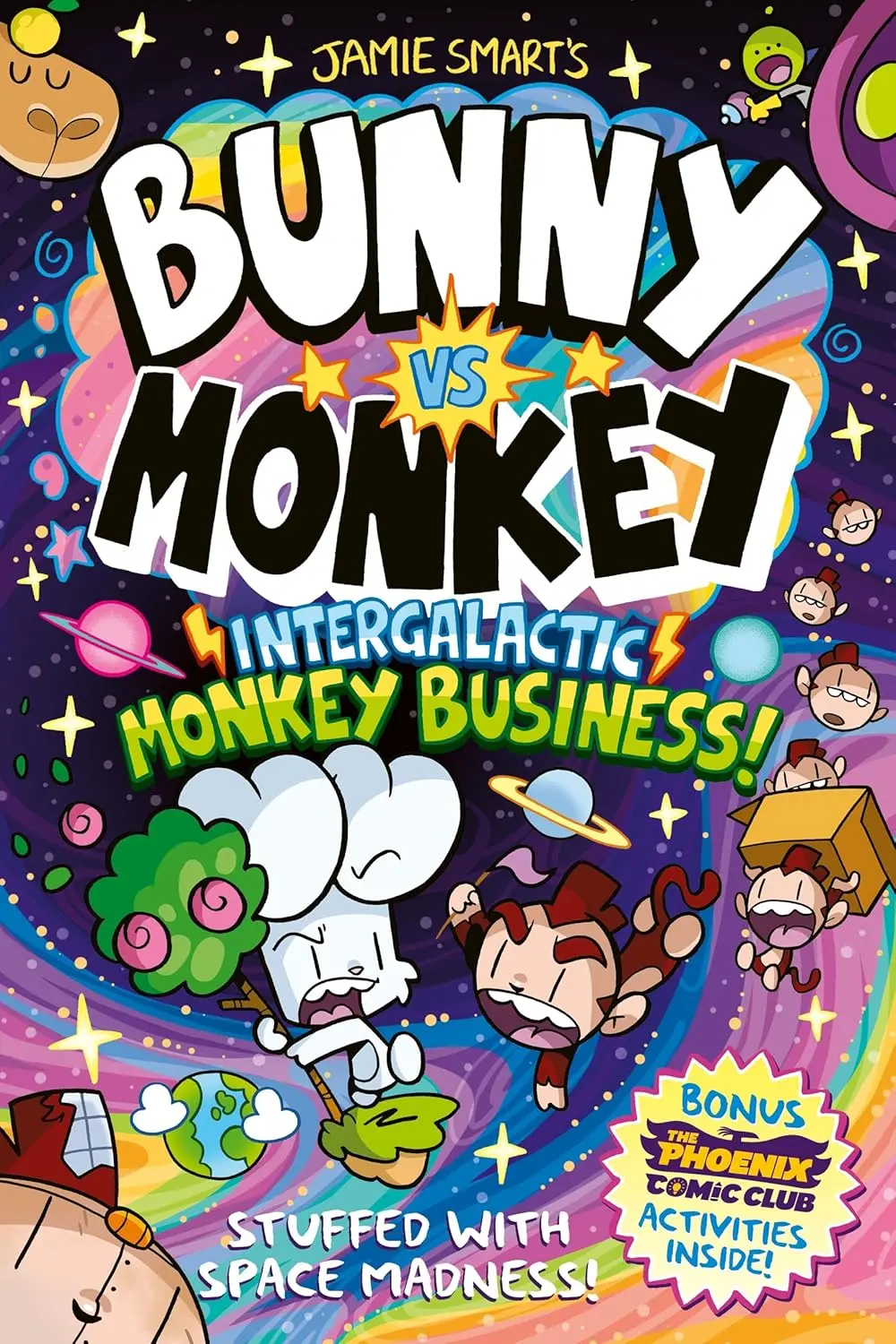 系列最新登場➤Bunny vs Monkey: Intergalactic Monkey Business!