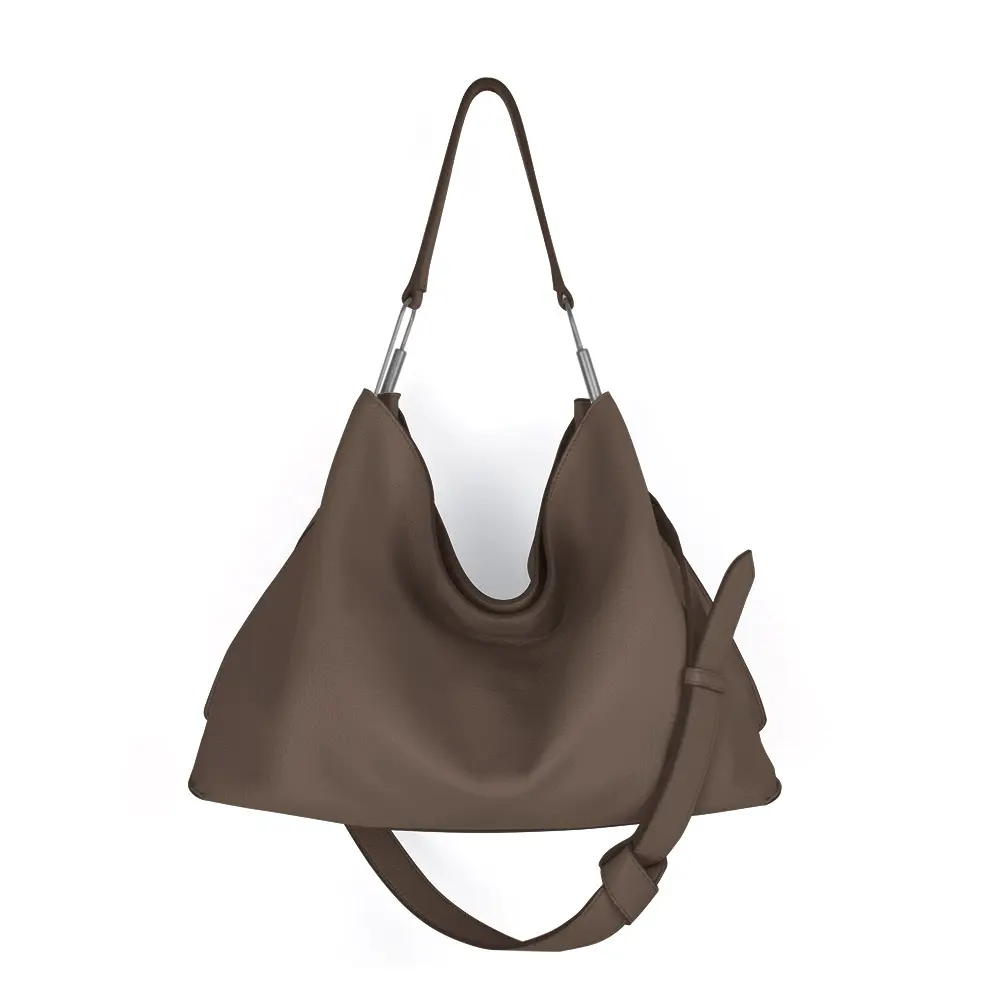 Darker Than Black Bags/Valley Hobo Bag 軟包/ 可可棕