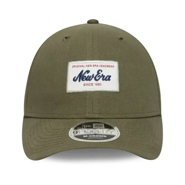 NEW ERA 940 PATCH NE棒球帽/ 橄欖綠